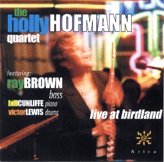 HOLLY HOFMANN - Live at Birdland cover 