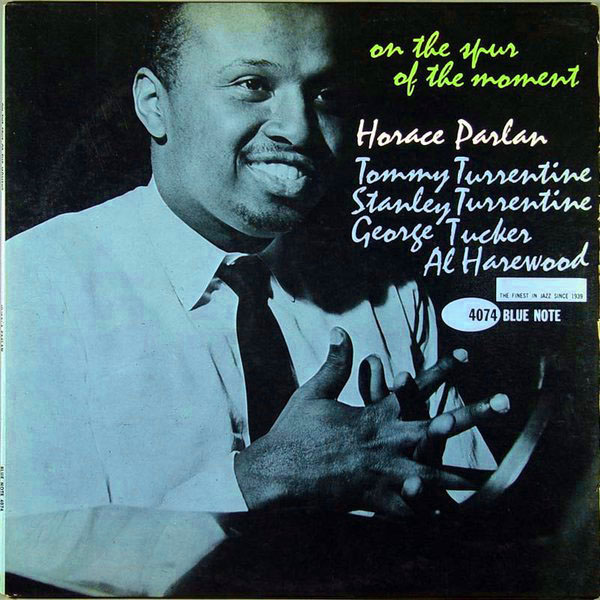 HORACE PARLAN - On the Spur of the Moment cover 