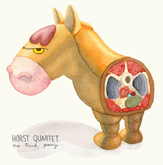 HORST QUARTET - No-Trick Pony cover 
