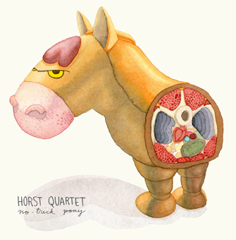 HORST QUARTET - No-Trick Pony cover 
