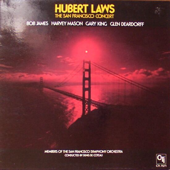HUBERT LAWS - The San Francisco Concert cover 