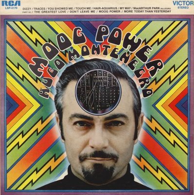 HUGO MONTENEGRO - Moog Power cover 