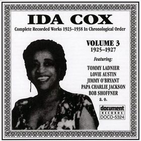 IDA COX - Complete Recorded Works in Chronological Order, Vol. 3 (1925-1927) cover 