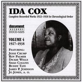IDA COX - Complete Recorded Works in Chronological Order, Vol. 4 (1927-1938) cover 