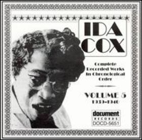 IDA COX - Complete Recorded Works in Chronological Order, Vol. 5 (1939-1940) cover 