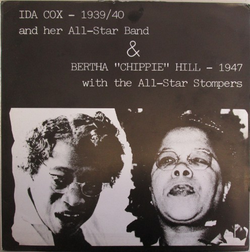 IDA COX - Ida Cox And Her All-Star Band / Bertha 