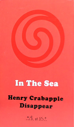 IN THE SEA - Henry Crabapple Disappear cover 