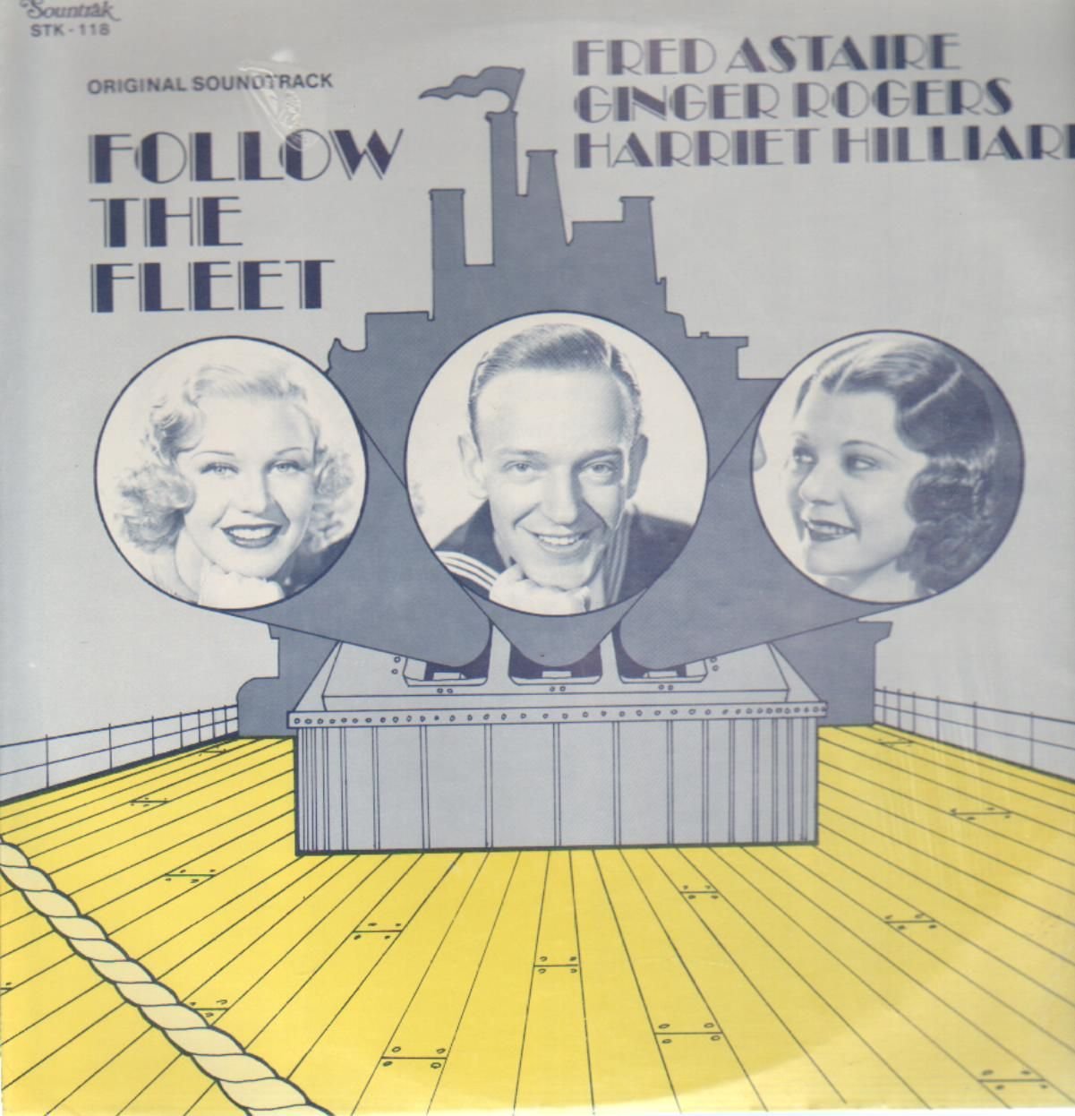 IRVING BERLIN - Follow The Fleet Original Soundtrack cover 