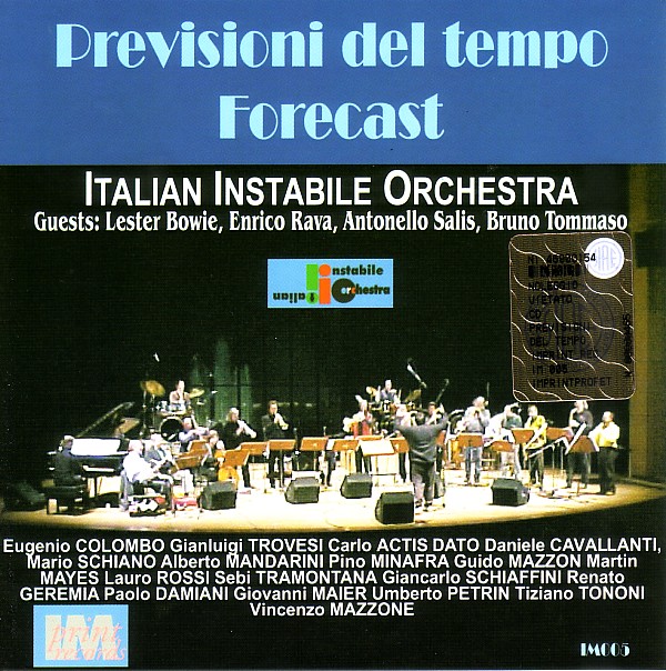 ITALIAN INSTABILE ORCHESTRA - Previsioni Del Tempo - Forecast cover 