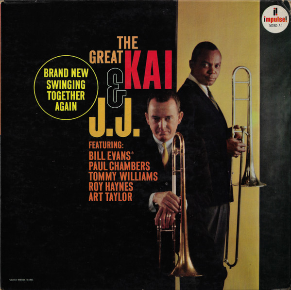 J J JOHNSON - J.J. Johnson & Kai Winding : The Great Kai & J. J. cover 