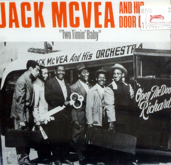 JACK MCVEA - Two Timin Baby cover 