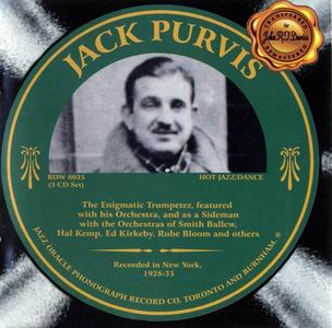 JACK PURVIS - 1928-1935 cover 