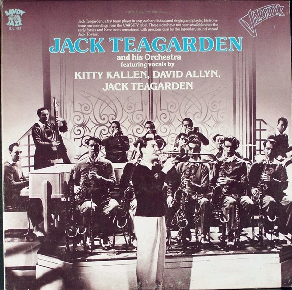 JACK TEAGARDEN - Varsity Sides cover 