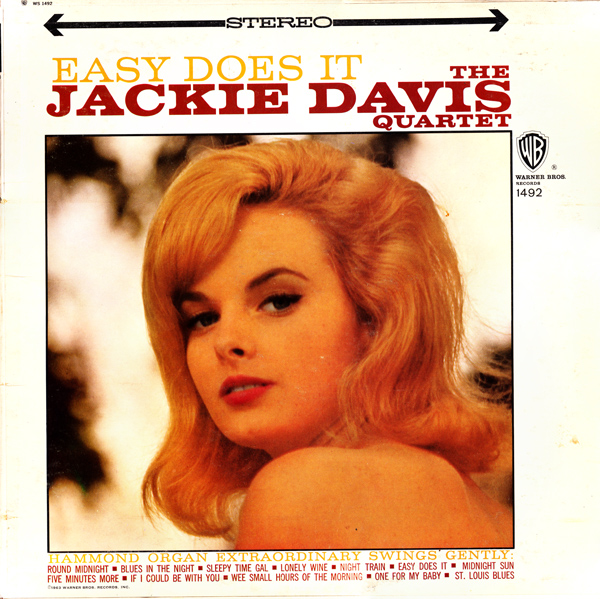 JACKIE DAVIS - Easy Does It cover 