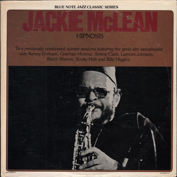 JACKIE MCLEAN - Hipnosis cover 