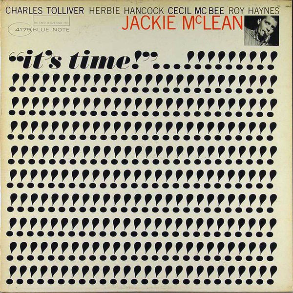 JACKIE MCLEAN - It's Time! cover 