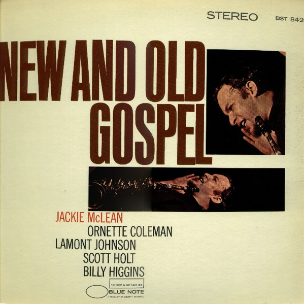 JACKIE MCLEAN - New and Old Gospel cover 