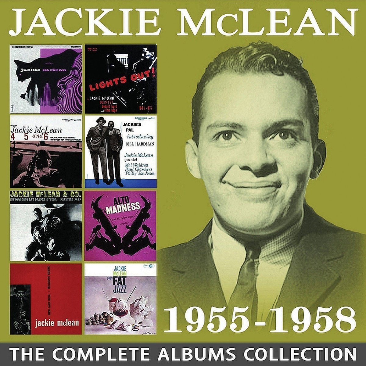 JACKIE MCLEAN - The Complete Albums Collection 1955-1958 cover 