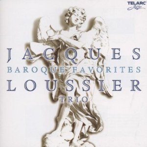 JACQUES LOUSSIER - Baroque Favorites: Jazz Improvisations cover 