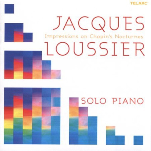 JACQUES LOUSSIER - Impressions on Chopin's Nocturnes cover 