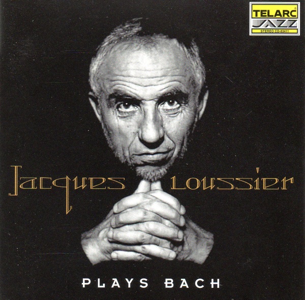 JACQUES LOUSSIER - Plays Bach cover 