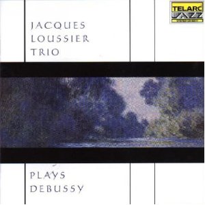JACQUES LOUSSIER - Plays Debussy cover 