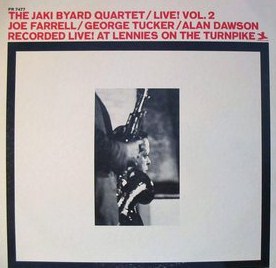JAKI BYARD - The Jaki Byard Quartet Live!, Vol. 2 cover 