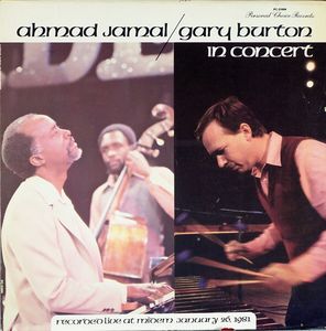 AHMAD JAMAL - In Concert (aka Live at the Midem aka Morning Of The Carnival) cover 