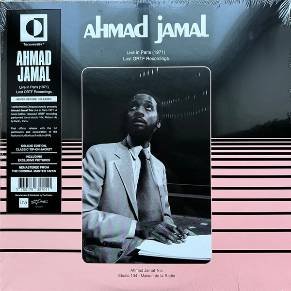 AHMAD JAMAL - Live in Paris (1971) - Lost ORTF Recordings cover 