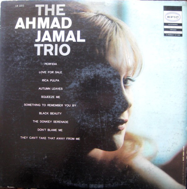 AHMAD JAMAL - The Ahmad Jamal Trio cover 