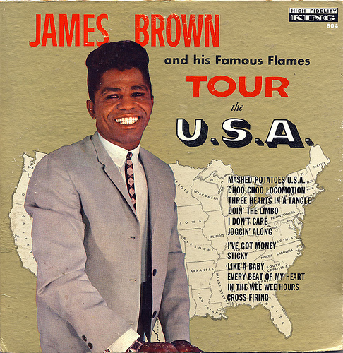 JAMES BROWN - James Brown and His Famous Flames Tour the USA cover 