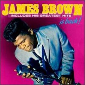 JAMES BROWN - James Brown Is Back cover 
