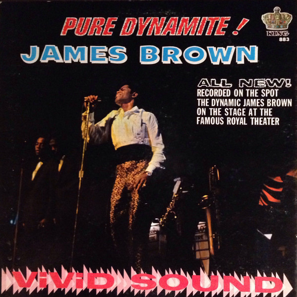 JAMES BROWN - Pure Dynamite! (Live At The Royal) cover 