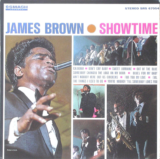 JAMES BROWN - Showtime cover 