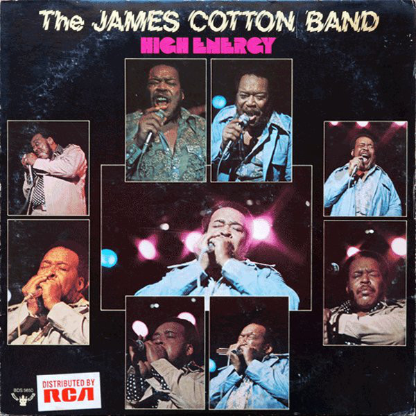 JAMES COTTON - High Energy cover 