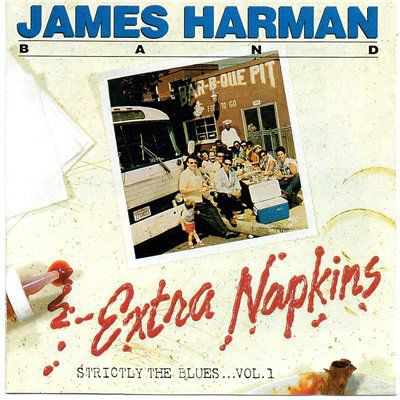 JAMES HARMAN - James Harman Band : Extra Napkins cover 