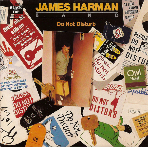 JAMES HARMAN - The James Harman Band ‎: Do Not Disturb cover 