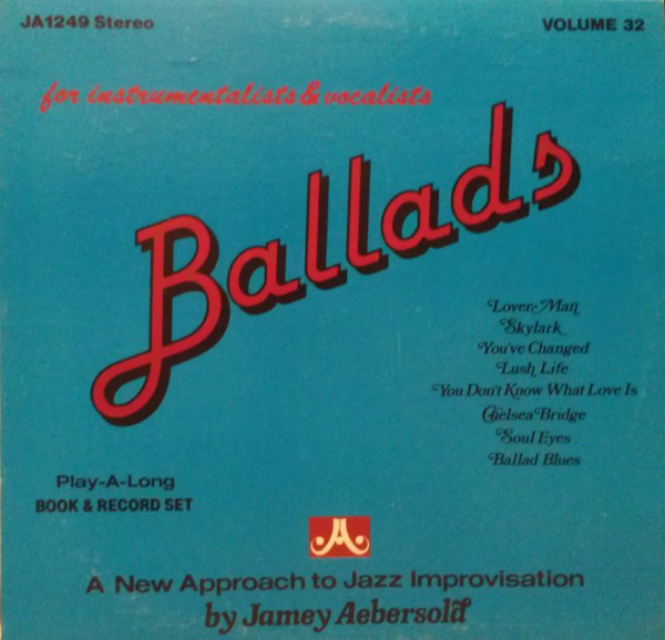 JAMEY AEBERSOLD - Ballads cover 