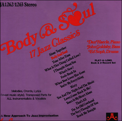 JAMEY AEBERSOLD - Body & Soul - Volume 41 cover 