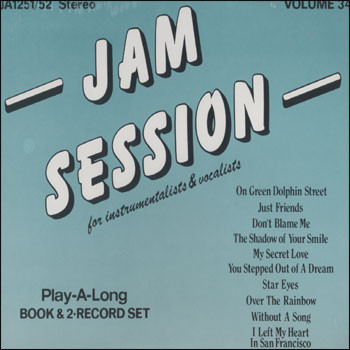 JAMEY AEBERSOLD - Jam Session For Instrumentalists & Vocalists cover 