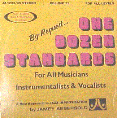 JAMEY AEBERSOLD - One Dozen Standards cover 