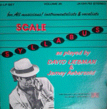 JAMEY AEBERSOLD - The Scale Syllabus By David Liebman And Jamey Aebersold cover 