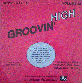JAMEY AEBERSOLD - Volume 43 / Groovin' High cover 