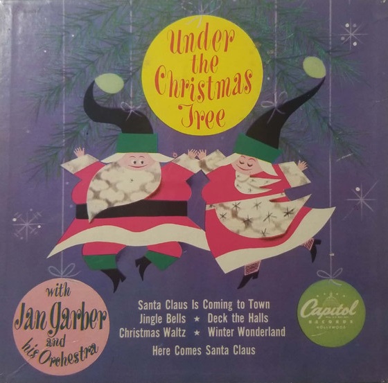 JAN GARBER - Under The Christmas Tree cover 