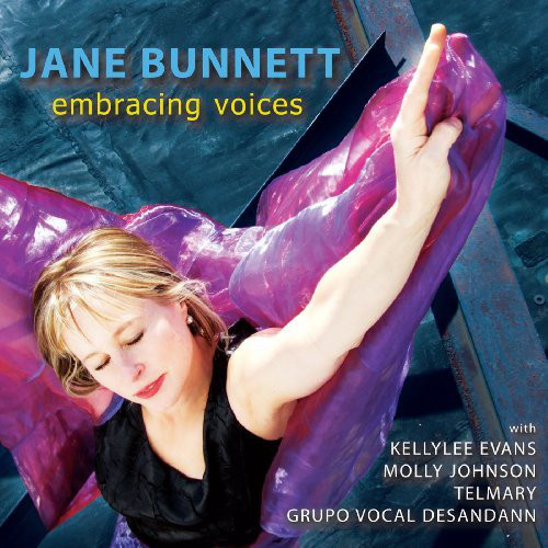 JANE BUNNETT - Embracing Voices. cover 