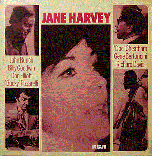 JANE HARVEY - Jane Harvey cover 