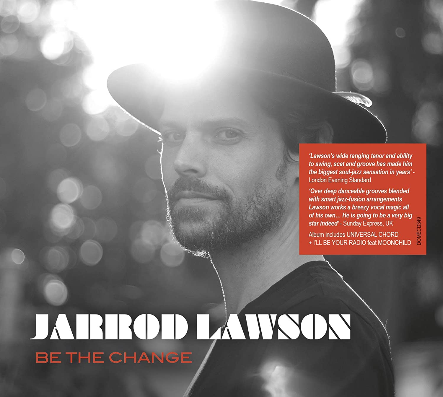 JARROD LAWSON - Be The Change cover 