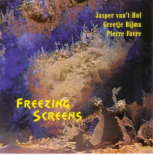 JASPER VAN 'T HOF - Jasper van't Hof, Greetje Bijma, Pierre Favre : Freezing Screens cover 