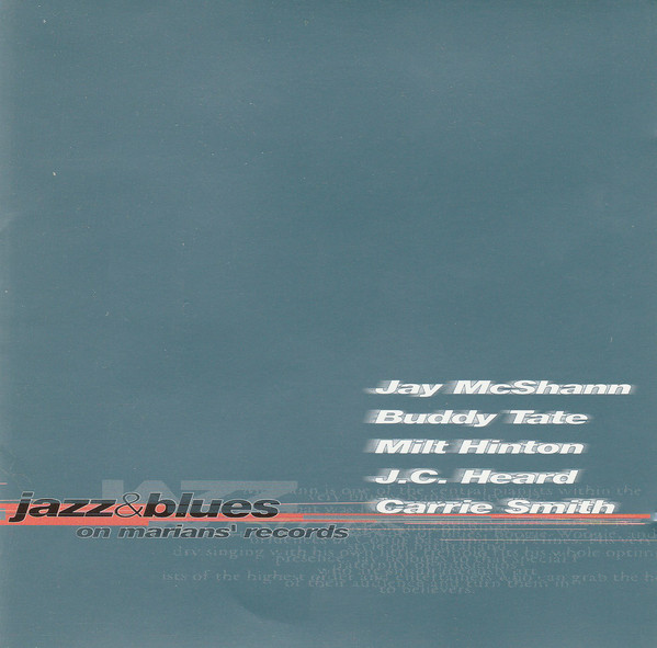 JAY MCSHANN - McShann/ Tate/ Hinton/ Heard/ Smith cover 