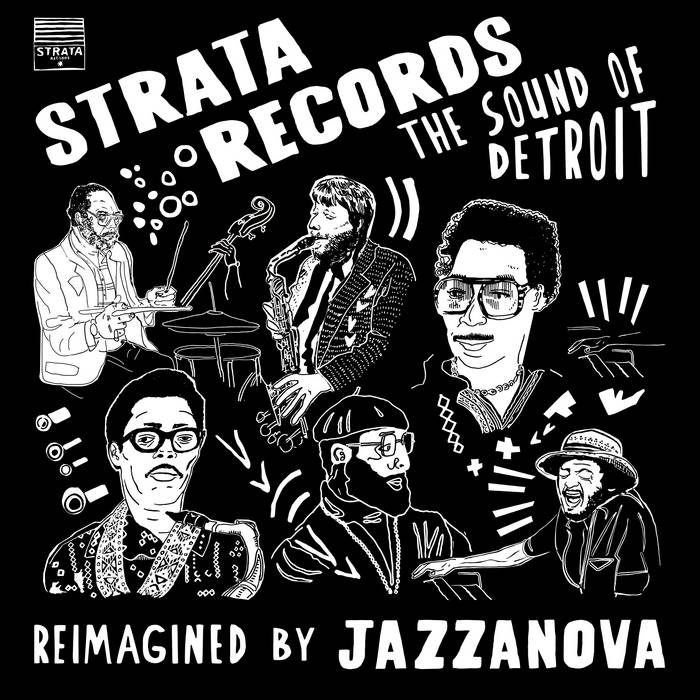 JAZZANOVA - Strata Records - The Sound of Detroit cover 